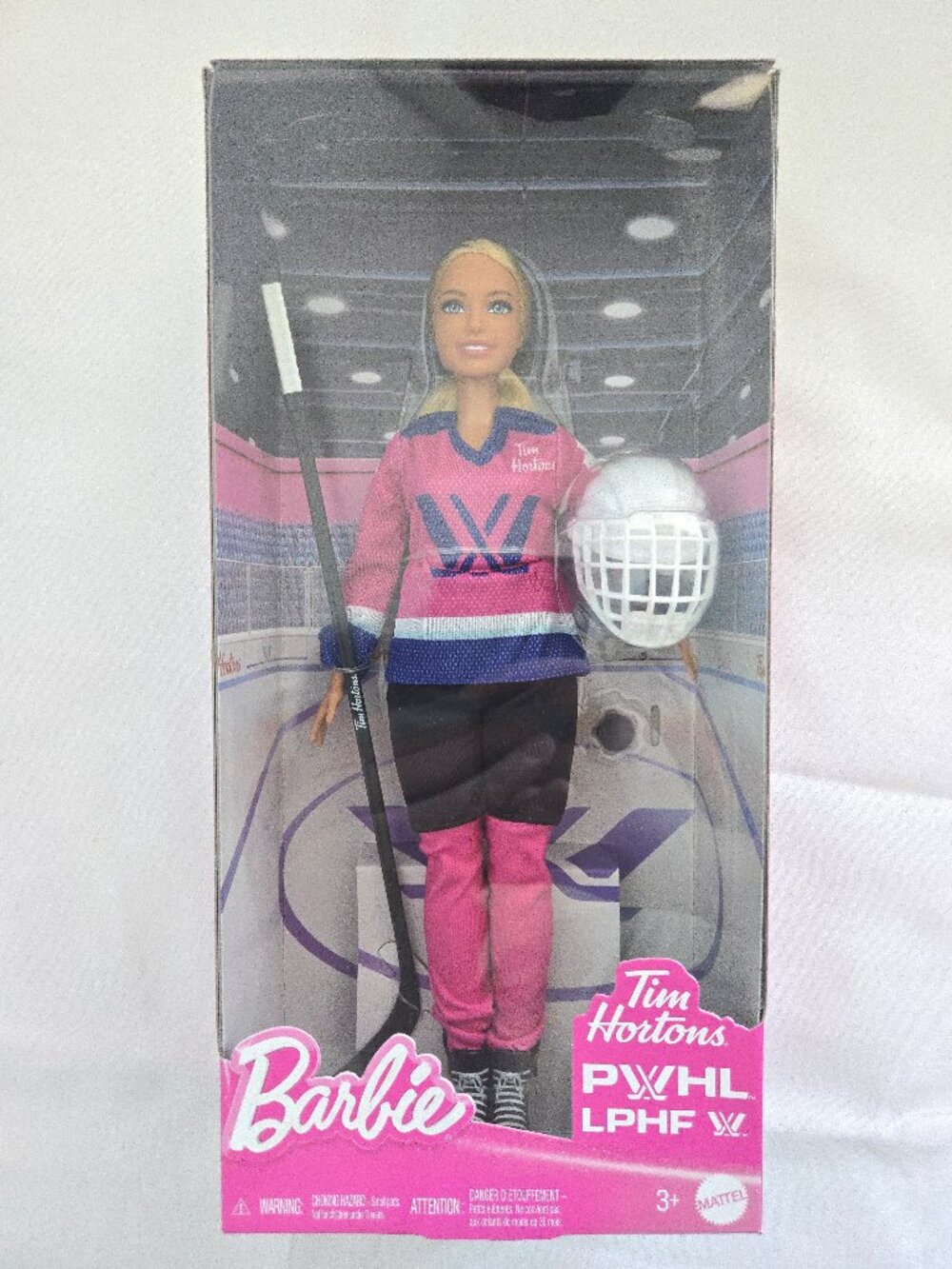 Barbie x PWHL Professional Hockey Player Doll | Blonde